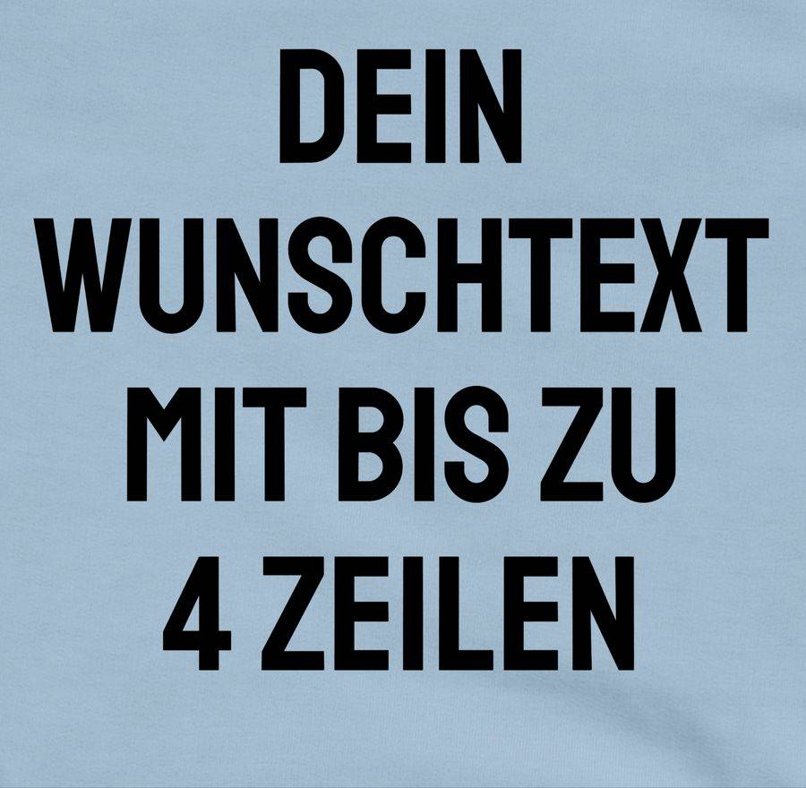 Shirtracer Wunschtext: Tshirt Turnbeutel Shirtracer