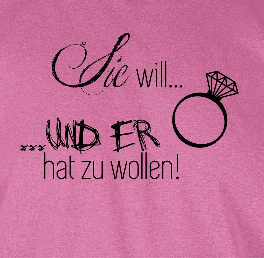 Shirtracer Sie Will Und Er Hat Zu Wollen: Tshirt Gym Bag Shirtracer