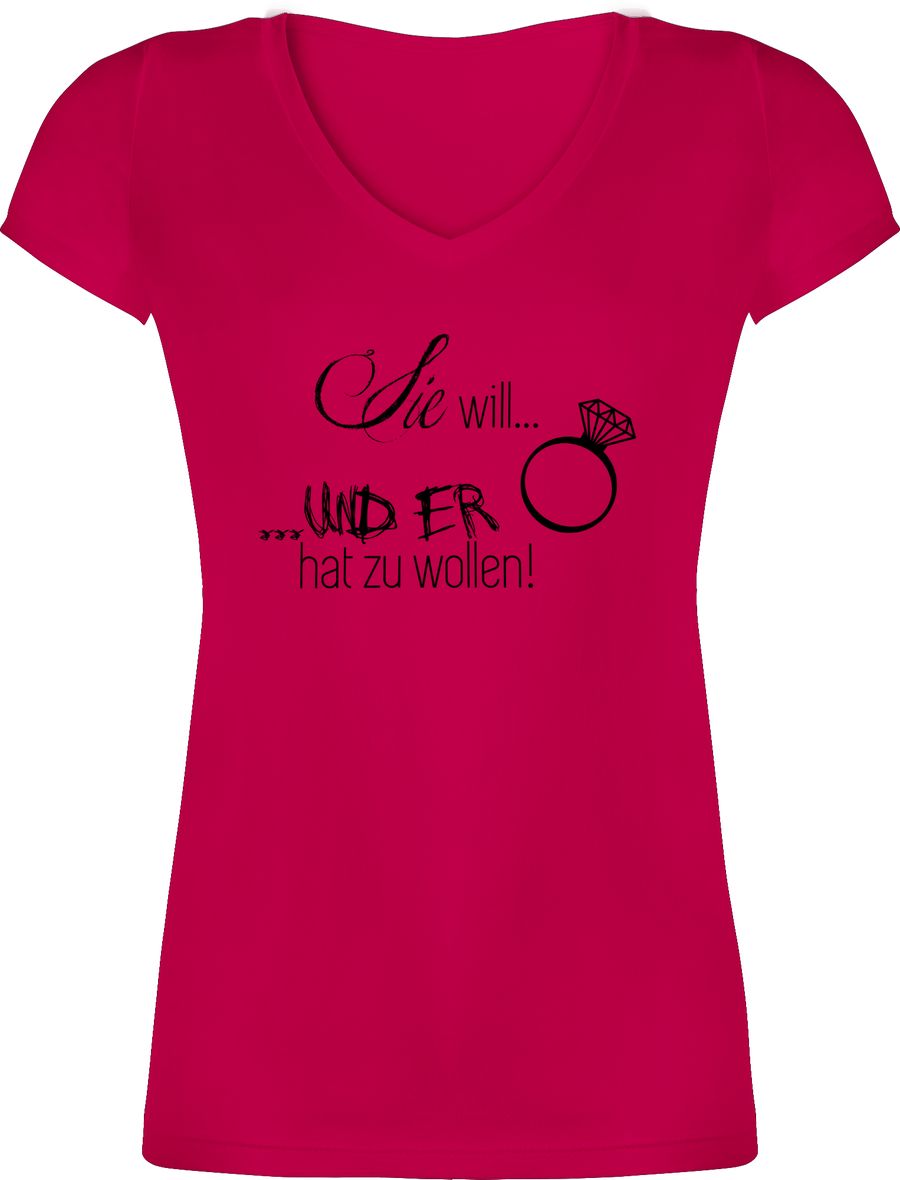 Shirtracer Sie will und er hat zu wollen: Tshirt Gym Bag Shirtracer