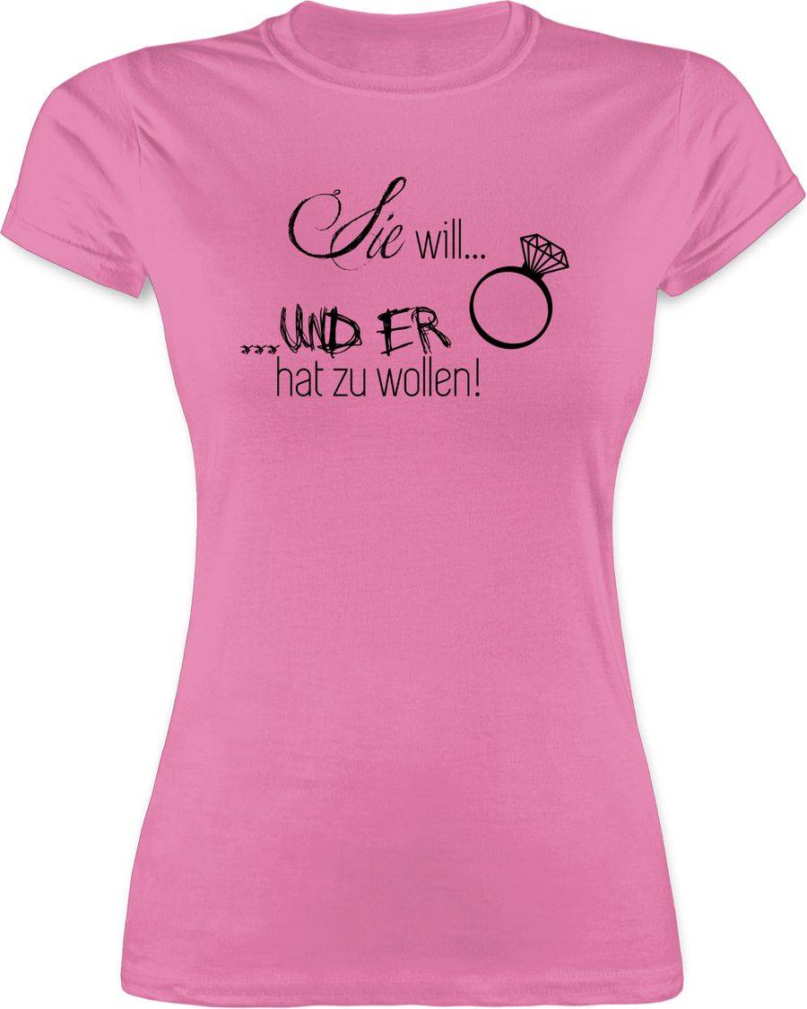 Shirtracer Sie will und er hat zu wollen: Tshirt Gym Bag Shirtracer