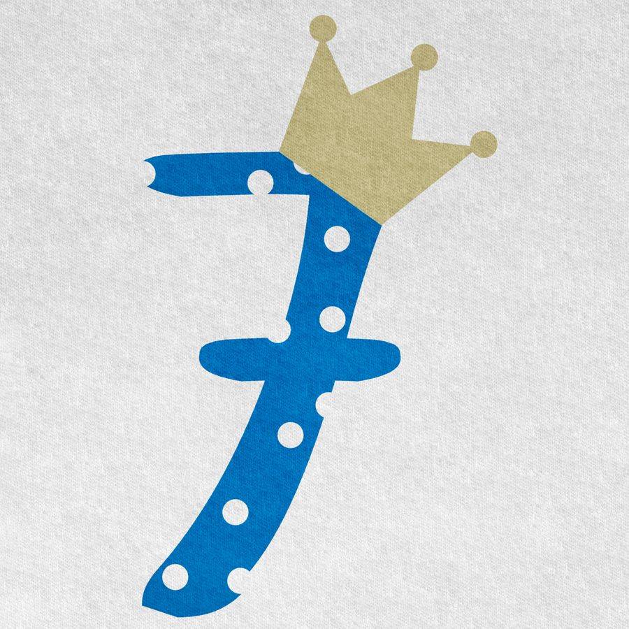 Shirtracer Sieben Krone Junge Siebter: T-Shirt Gym Bag Shirtracer