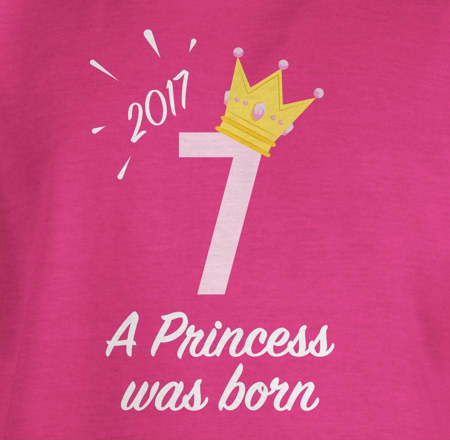 Shirtracer Siebter Mädchen Princess 2017: Tshirt Rucksack Shirtracer