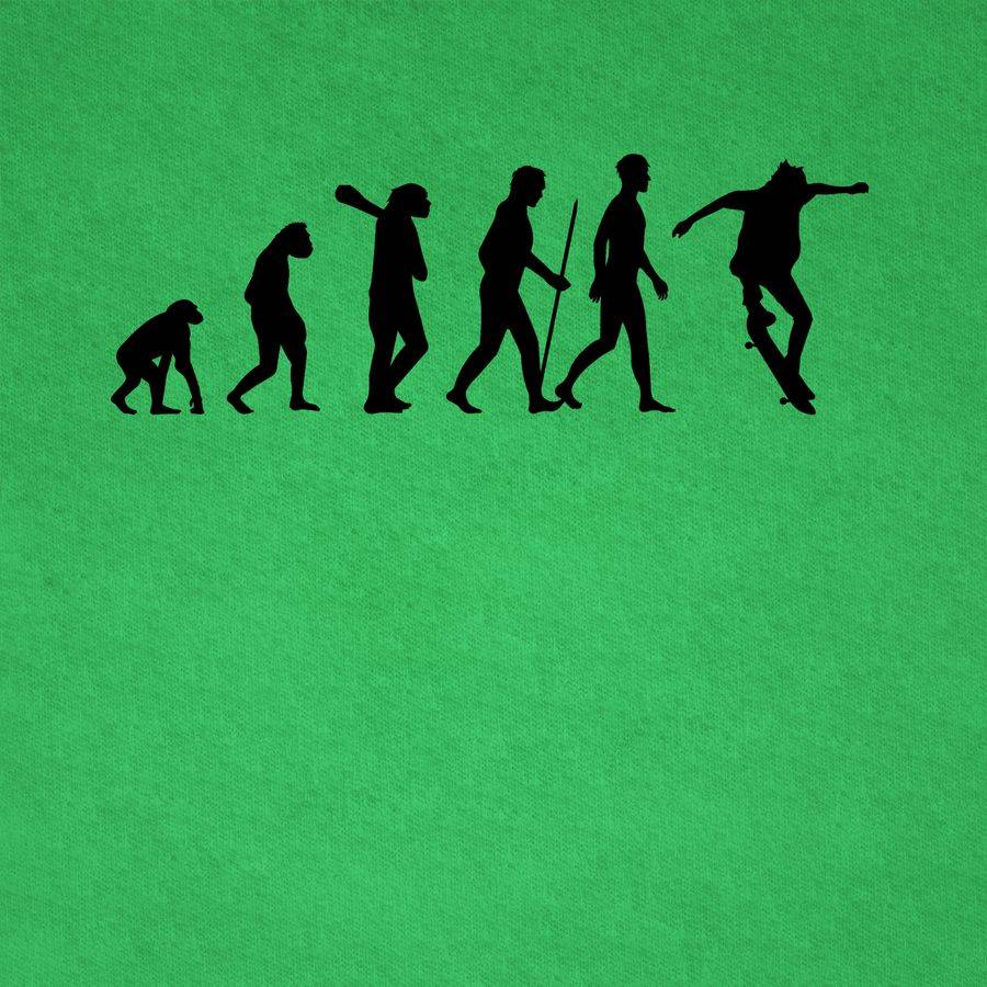 Shirtracer Skateboard Evolution Ollie Shirts & Mehr Shirtracer