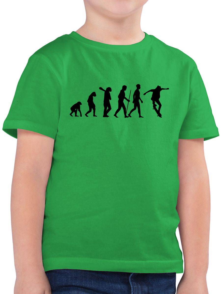 Shirtracer Skateboard Evolution Ollie Shirts & Mehr Shirtracer