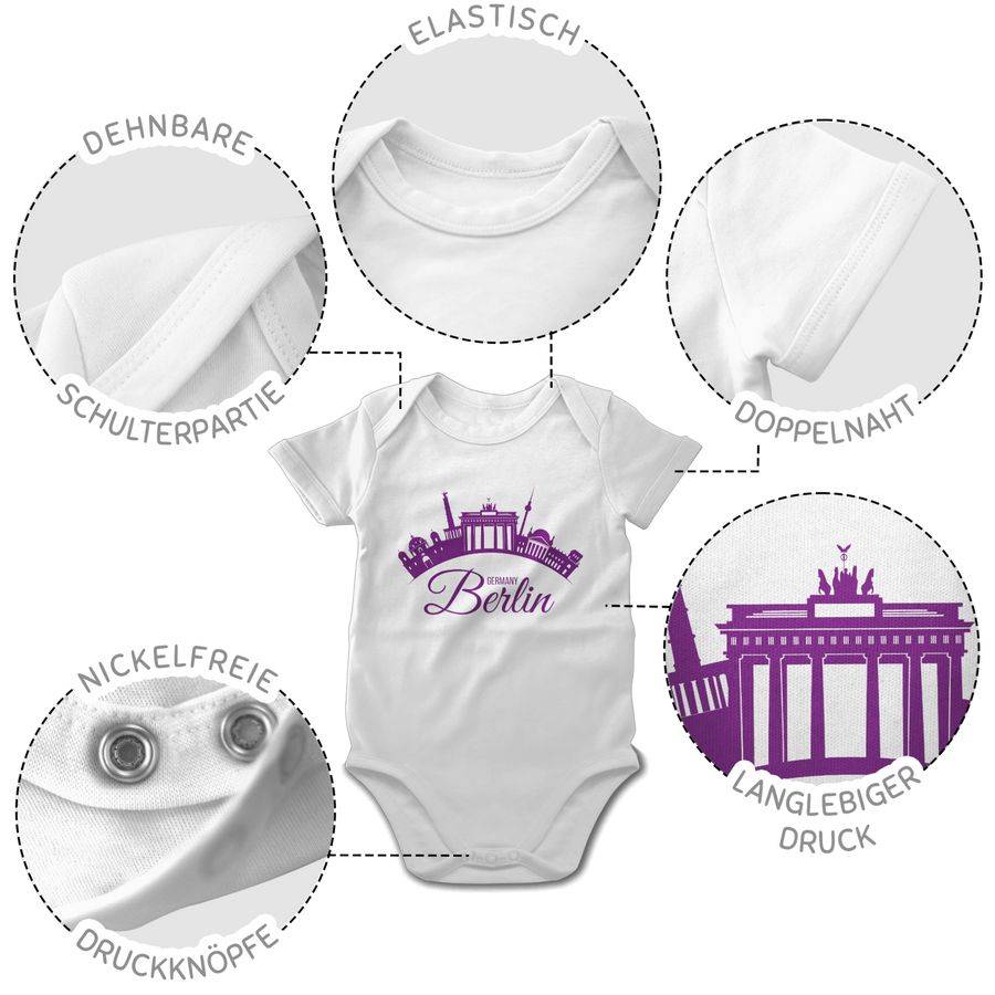 Shirtracer Skyline Berlin Deutschland Germany Shirts & Mehr Shirtracer