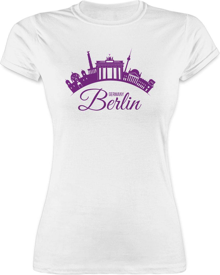 Shirtracer Skyline Berlin Deutschland Germany Shirts & Mehr Shirtracer