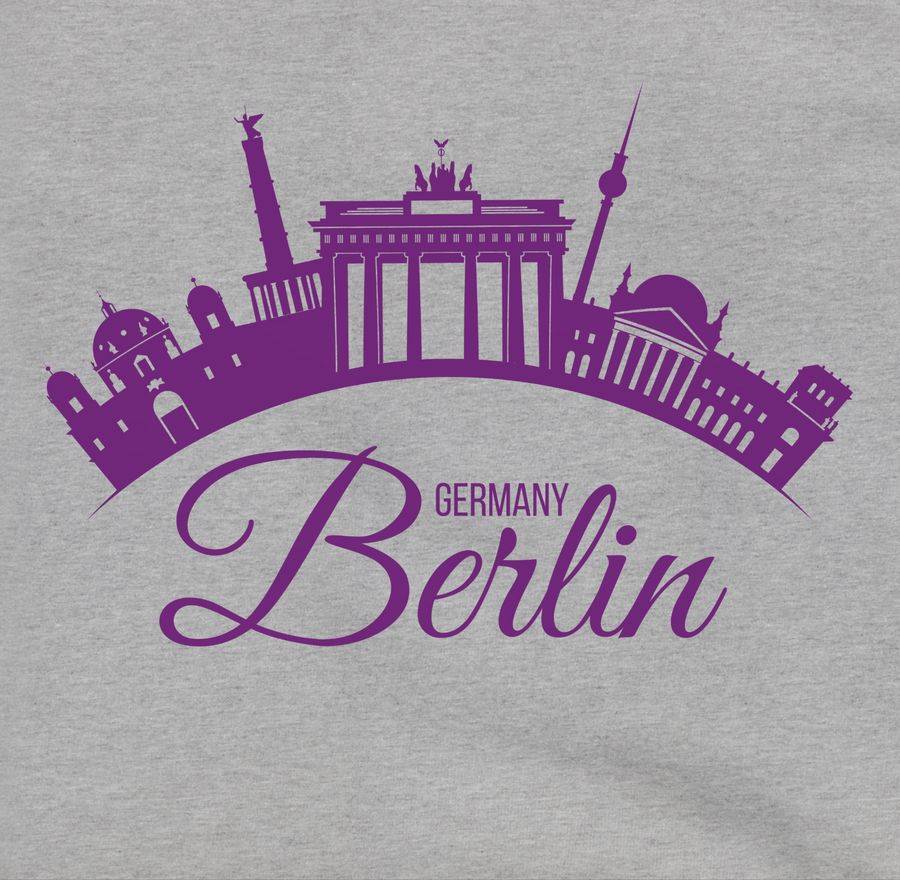 Shirtracer Skyline Berlin Deutschland Germany Shirts & Mehr Shirtracer