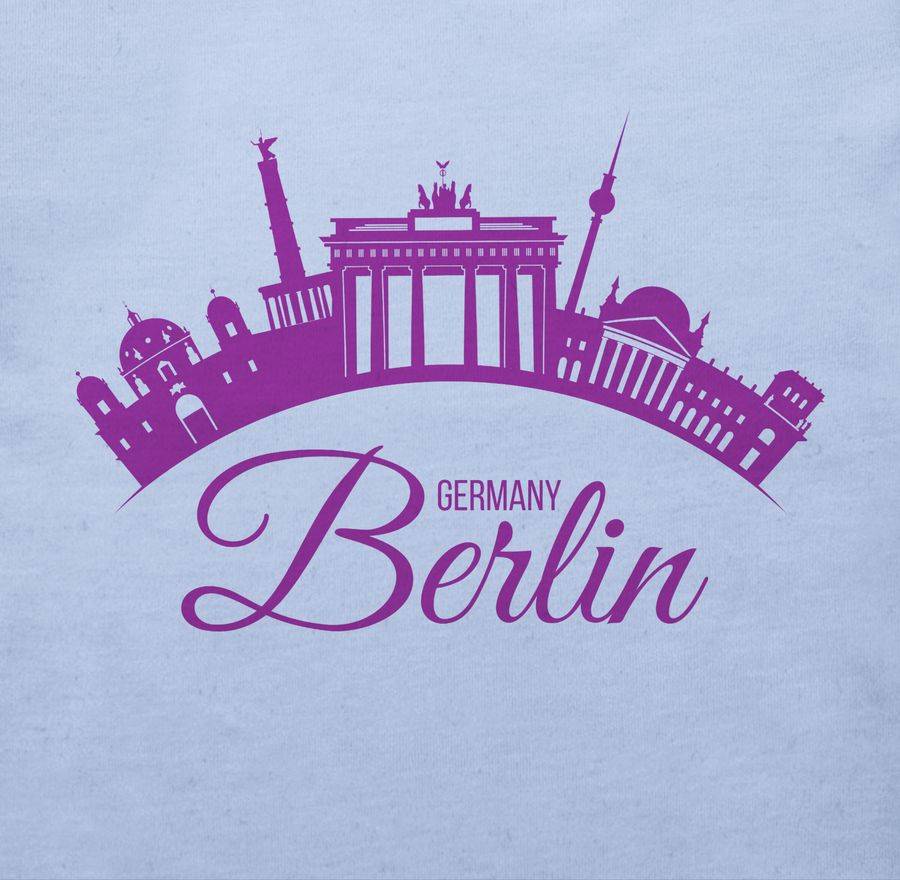 Shirtracer Skyline Berlin Deutschland Germany Shirts & Mehr Shirtracer