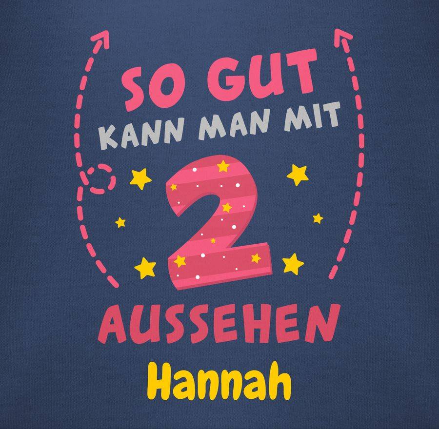 Shirtracer So Gut Kann Man Mit 2 Aussehen - Bunt Wie Gemalt: Tshirt Turnbeutel Shirtracer