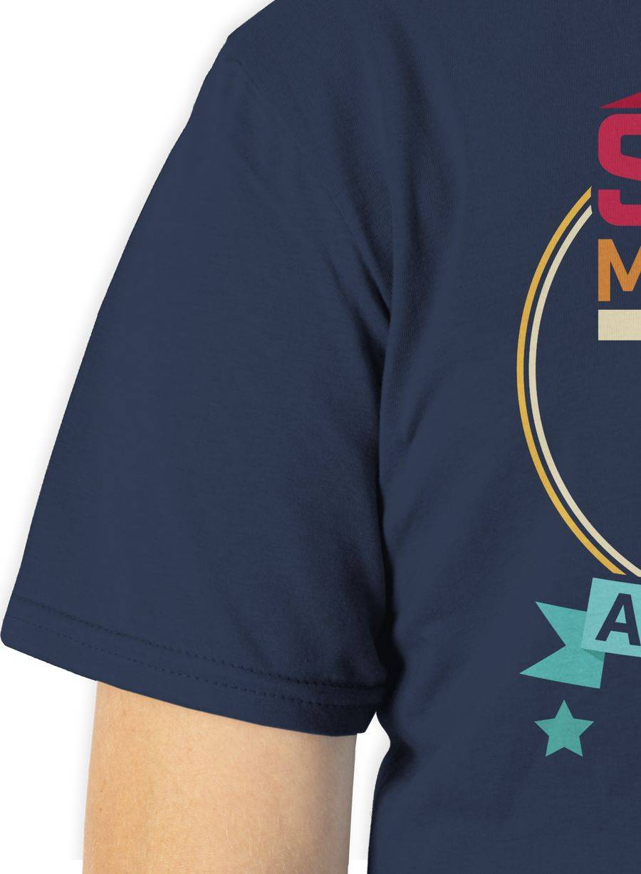 Shirtracer So Gut Kann Man Mit 40 Aussehen Zum Vierzigsten. - Rot/blau: T-Shirt Turnbeutel Shirtracer