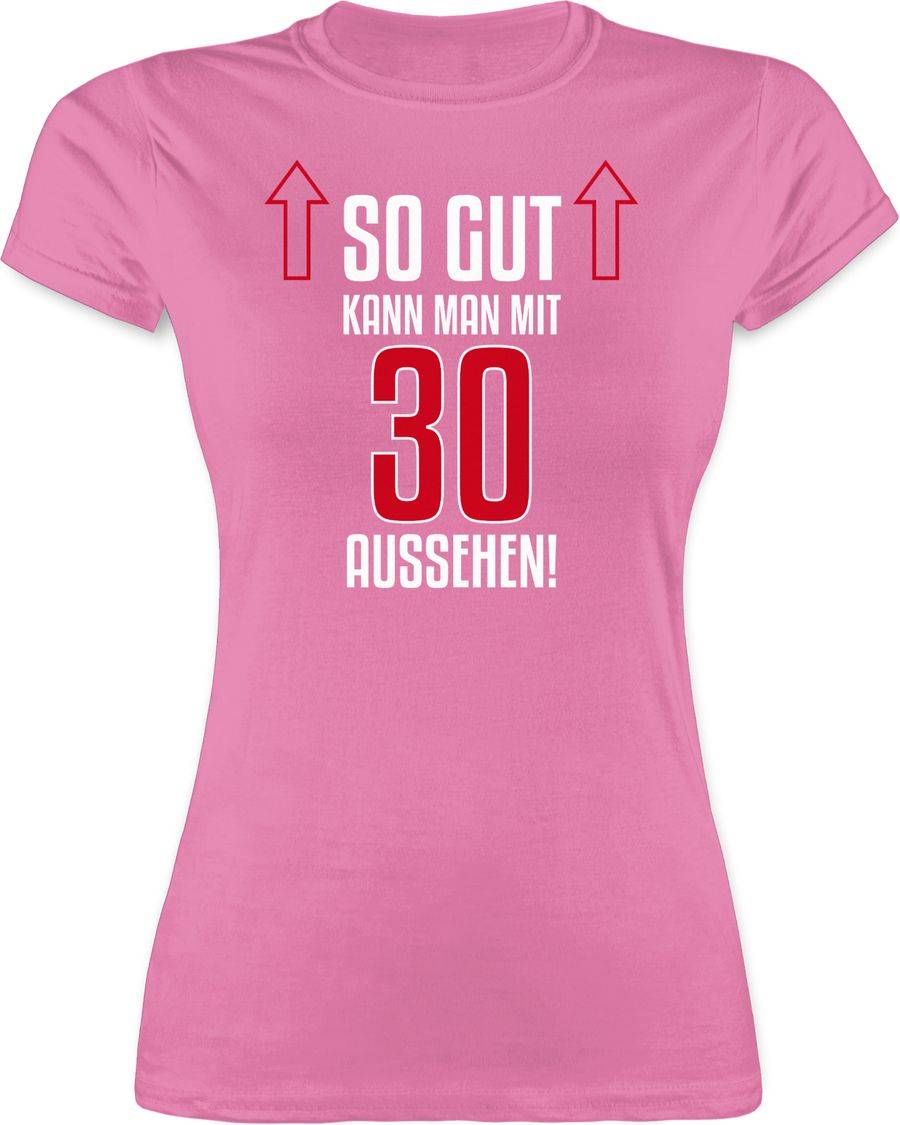 Shirtracer So gut kann man mit dreißig aussehen: Tshirt Turnbeutel Shirtracer