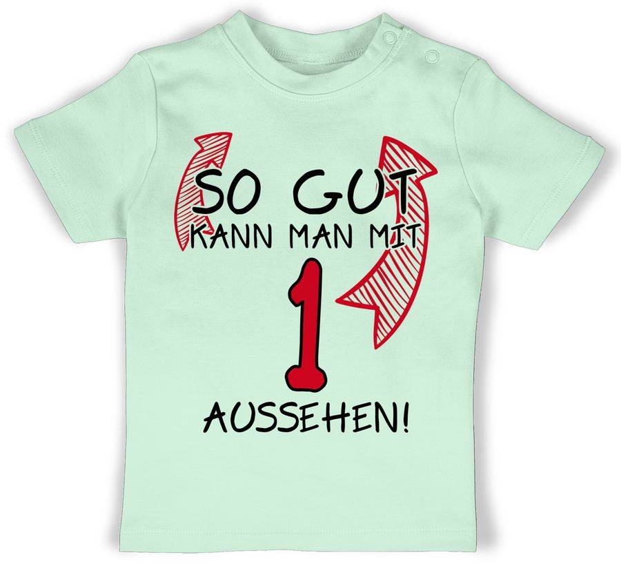 Shirtracer So gut kann man mit eins aussehen - schwarz Shirts & Mehr Shirtracer