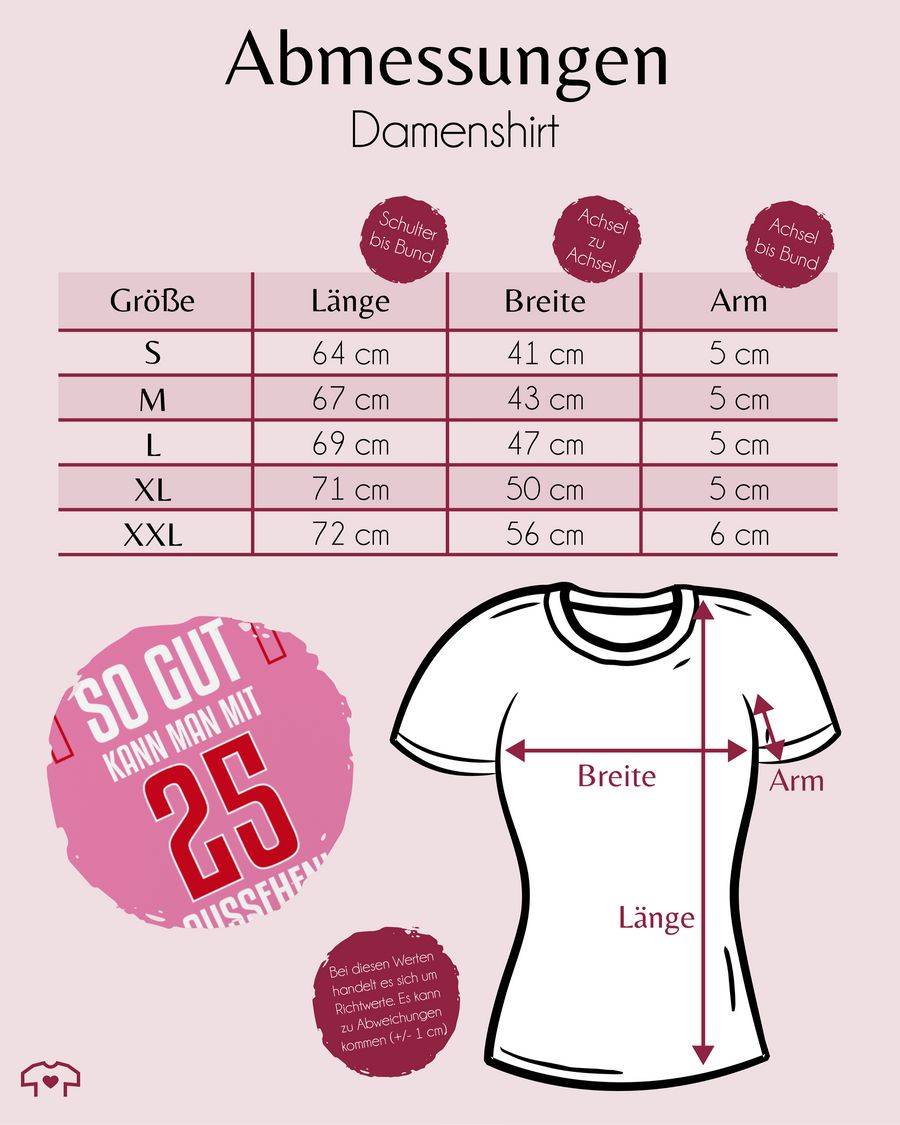 Shirtracer So Gut Kann Man Mit Fünfundzwanzig Aussehen: Tshirt Turnbeutel Shirtracer