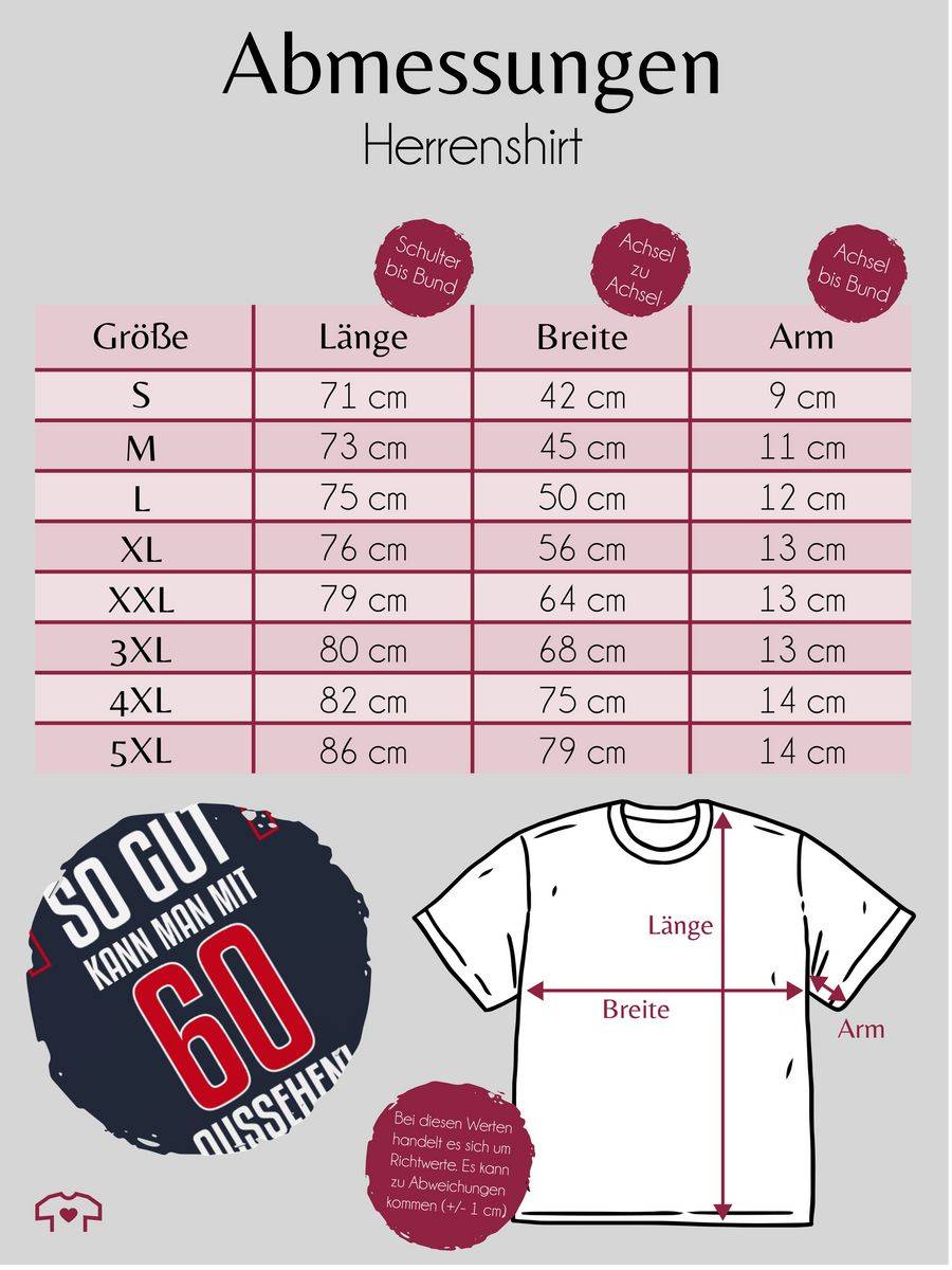 Shirtracer So Gut Kann Man Mit Sechzig Aussehen Shirts & Mehr Shirtracer