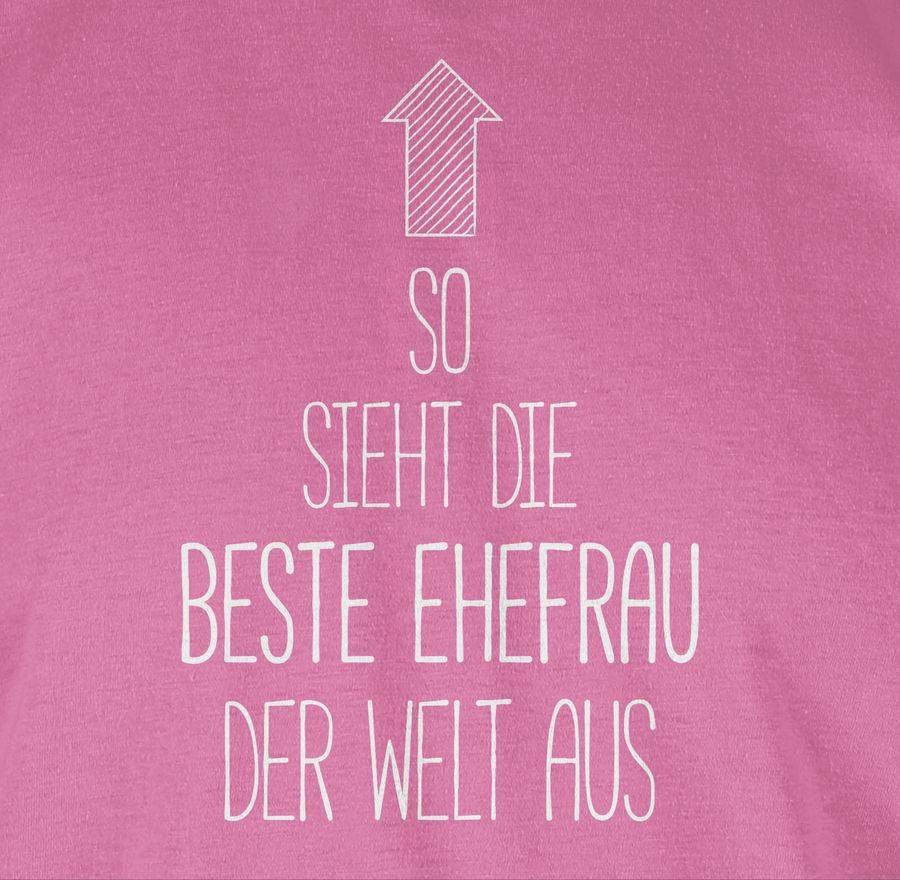 Shirtracer So Sieht Die Beste Ehefrau Der Welt Aus: Tshirt Rucksack Shirtracer