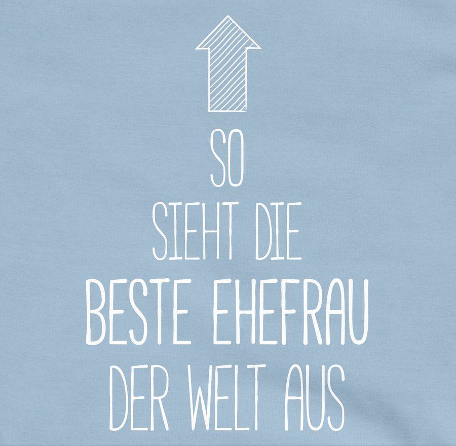 Shirtracer So Sieht Die Beste Ehefrau Der Welt Aus: Tshirt Rucksack Shirtracer