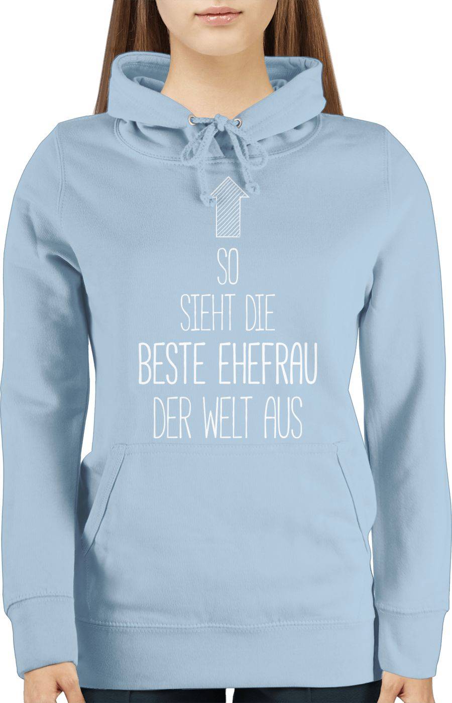 Shirtracer So Sieht Die Beste Ehefrau Der Welt Aus: Tshirt Rucksack Shirtracer