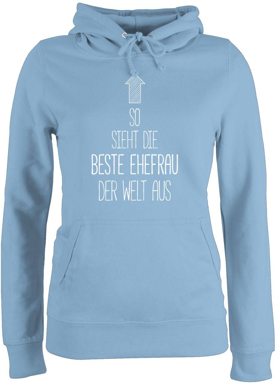 Shirtracer So sieht die beste Ehefrau der Welt aus: Tshirt Rucksack Shirtracer