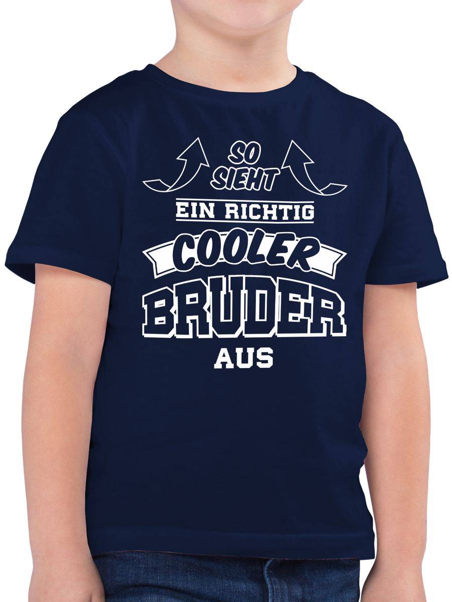 Shirtracer So sieht ein richtig cooler Bruder aus Pfeile Shirts & Mehr Shirtracer