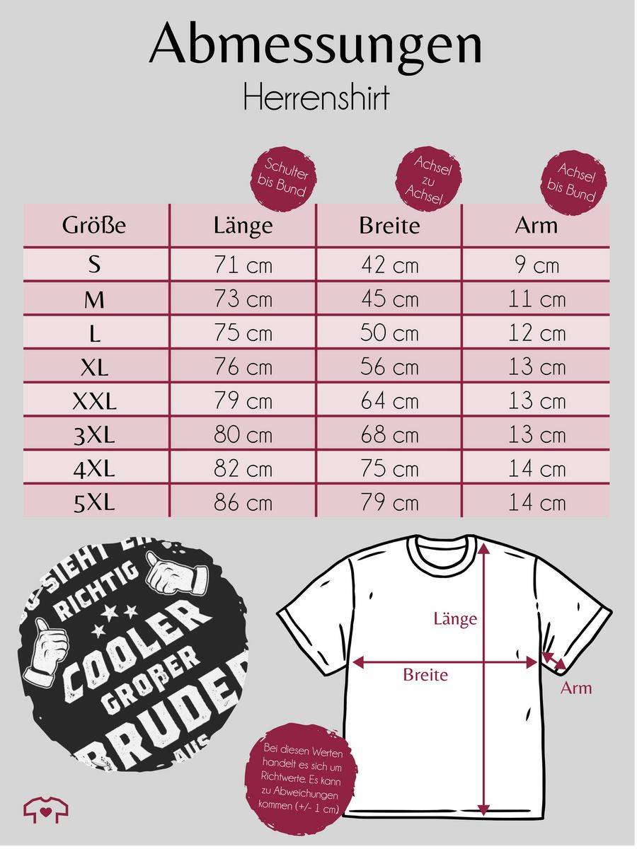 Shirtracer So Sieht Ein Richtig Cooler Großer Bruder Aus: Tshirt Turnbeutel Shirtracer