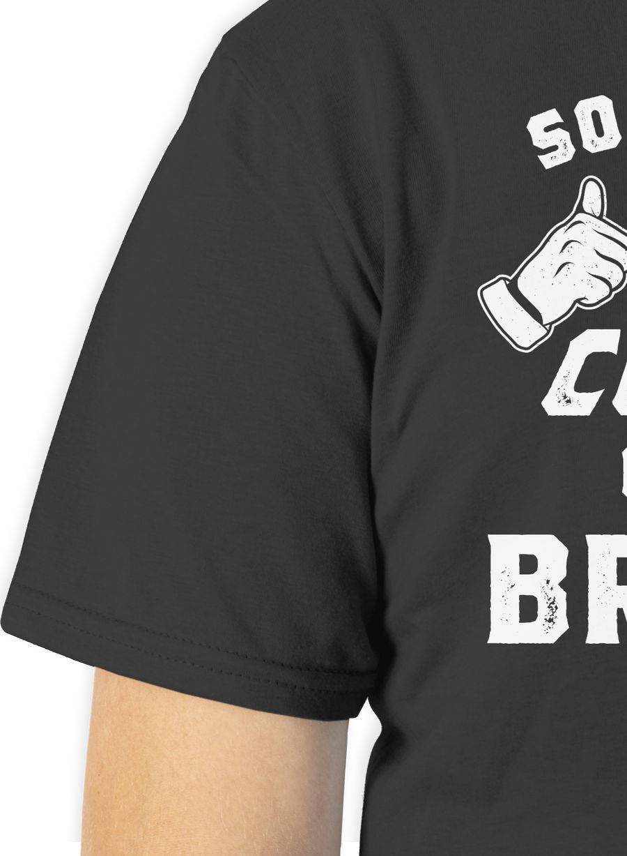 Shirtracer So Sieht Ein Richtig Cooler Großer Bruder Aus: Tshirt Turnbeutel Shirtracer