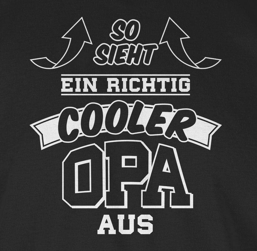 Shirtracer So Sieht Ein Richtig Cooler Opa Aus Pfeile: T-Shirt Rucksack Shirtracer