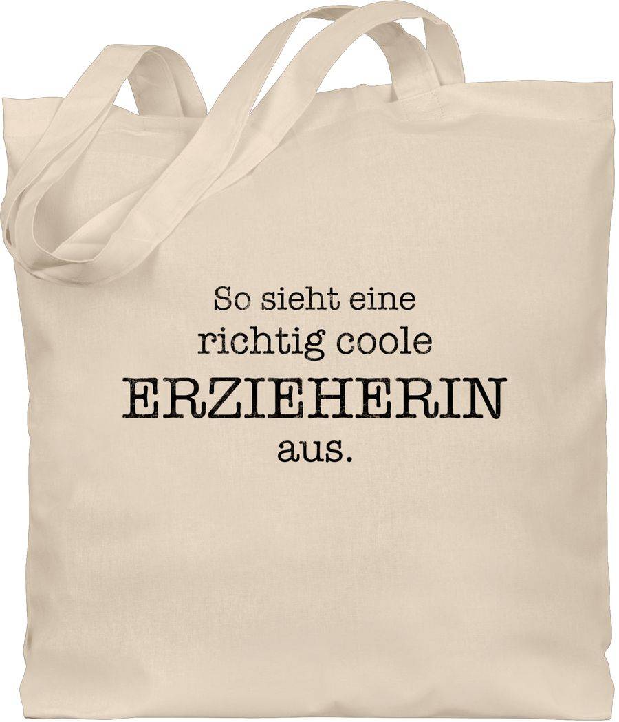 Shirtracer So sieht eine richtig coole Erzieherin aus: T-Shirt Gym Bag Shirtracer