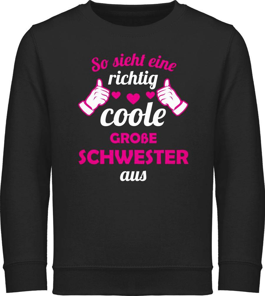 Shirtracer So sieht eine richtig coole große Schwester aus - Fuchsia Shirts & Mehr Shirtracer