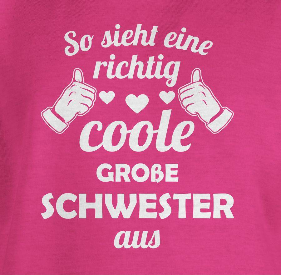 Shirtracer So Sieht Eine Richtig Coole Große Schwester Aus: Tshirt Rucksack Shirtracer
