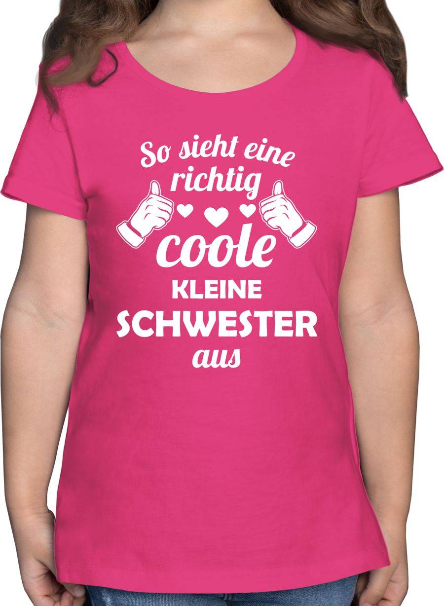 Shirtracer So sieht eine richtig coole kleine Schwester aus Shirts & Mehr Shirtracer