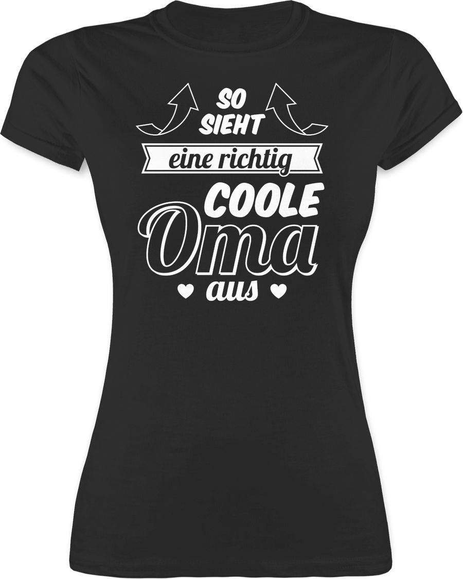 Shirtracer So Sieht Eine Richtig Coole Oma Aus Pfeile Shirts & Mehr Shirtracer