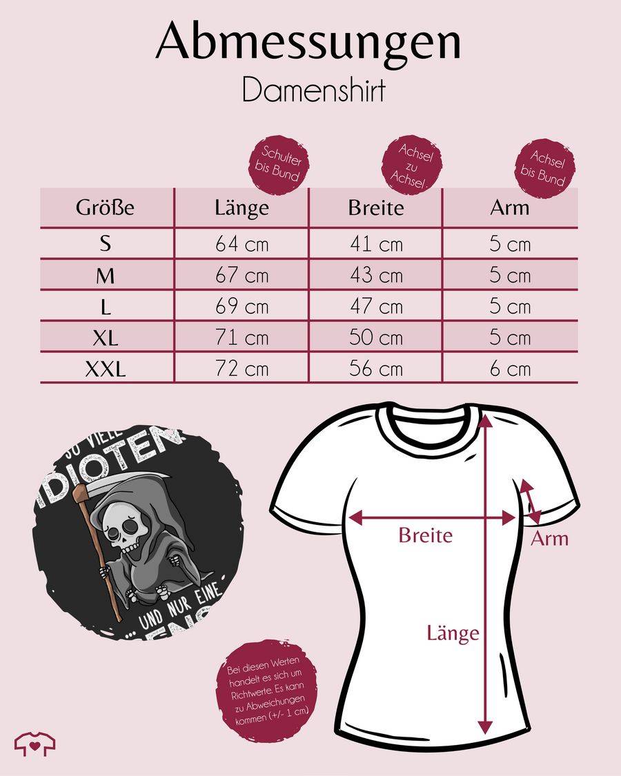 Shirtracer So Viele Idioten Und Nur Eine Sense - Weiß: Tshirt Rucksack Shirtracer