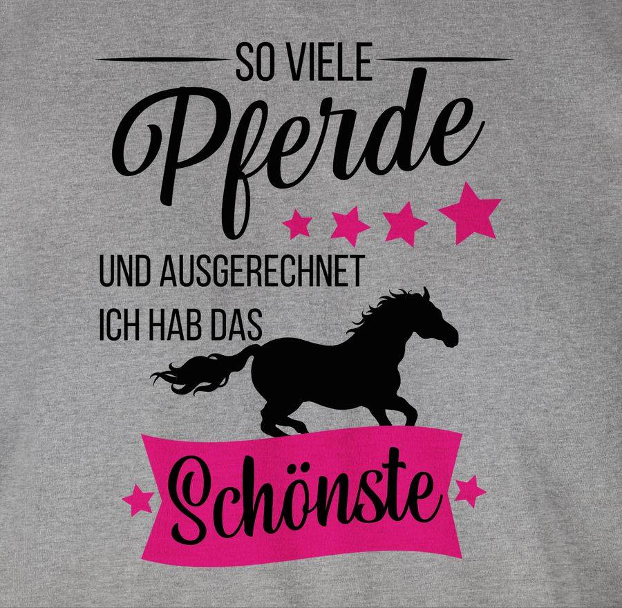 Shirtracer So Viele Pferde Und Ich Hab Das Schönste Shirts & Mehr Shirtracer