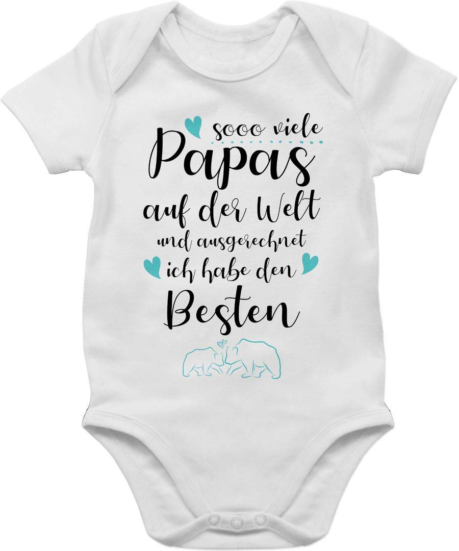 Shirtracer Sooo viele Papas auf der Welt und ausgerechnet ich habe den Besten: Tshirt Rucks Shirtracer