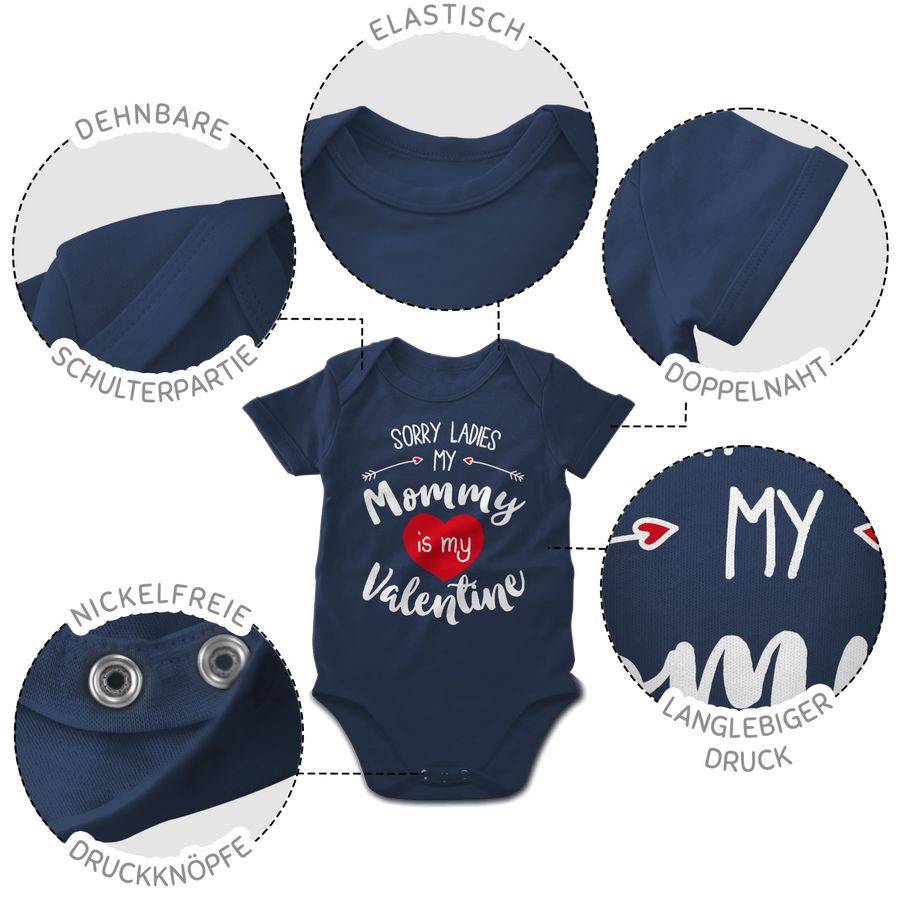 Shirtracer Sorry Ladies My Mommy Is My Valentine Weiß Shirts & Mehr Shirtracer