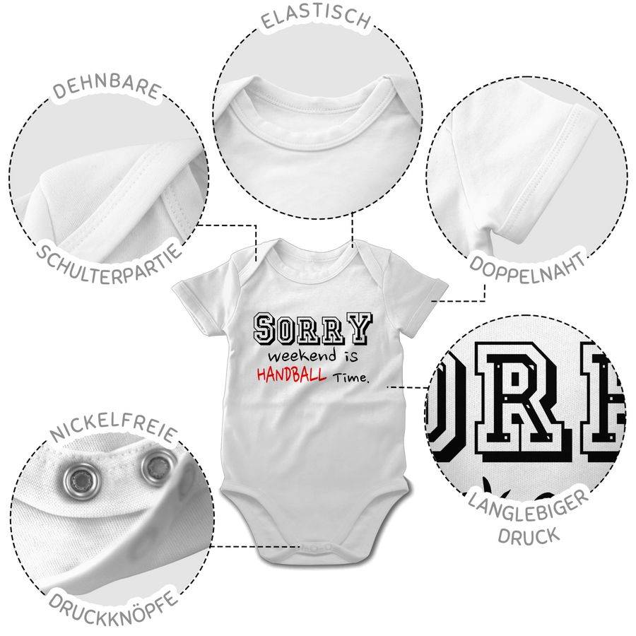 Shirtracer Sorry Weekend Is Handball Time Shirts & Mehr Shirtracer