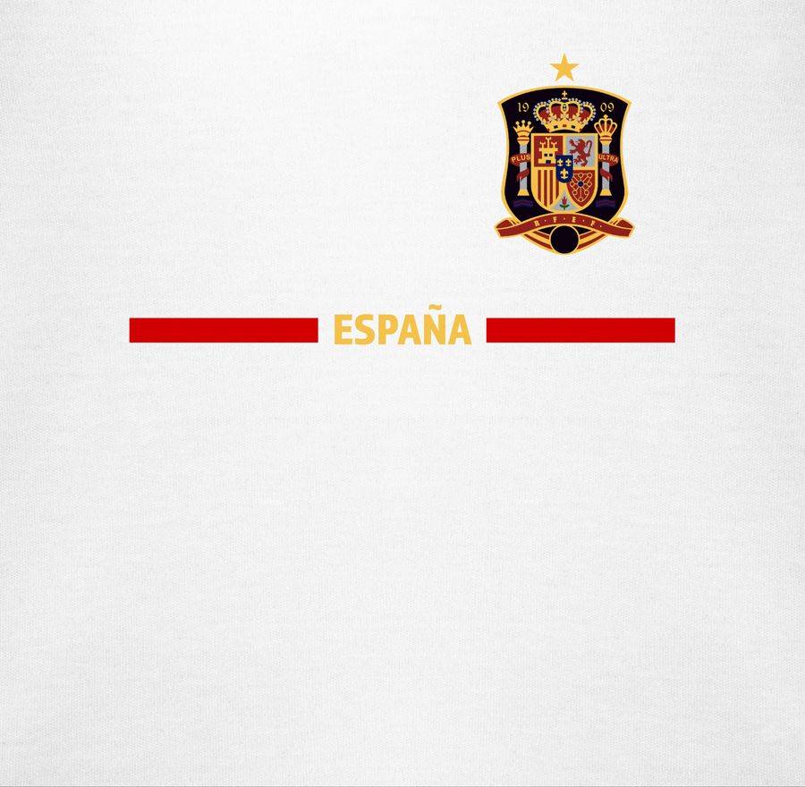 Shirtracer Spanisches Trikot Wappen España Mit Stolz Spanien Fan-Motiv Shirtracer