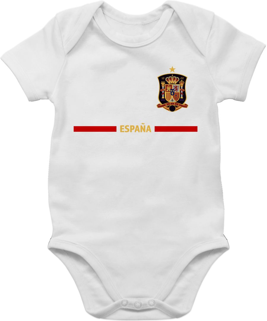 Shirtracer Spanisches Trikot Wappen España mit Stolz Spanien Fan-Motiv Shirtracer