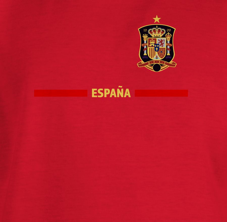 Shirtracer Spanisches Trikot Wappen España Mit Stolz Spanien Fan-Motiv Shirtracer