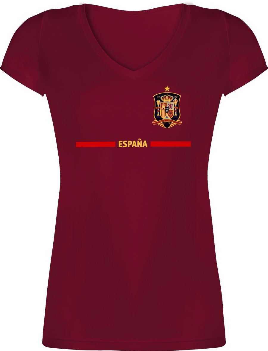 Shirtracer Spanisches Trikot Wappen España mit Stolz Spanien Fan-Motiv Shirtracer