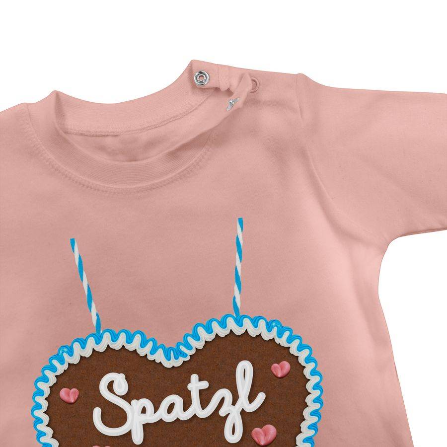 Shirtracer Spatzl - Lebkuchenherz Individuell - Hellblau Shirts & Mehr Shirtracer