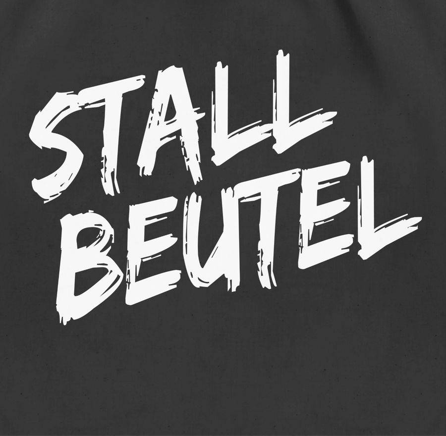 Shirtracer Stallbeutel Distressed: Tshirt Turnbeutel Shirtracer