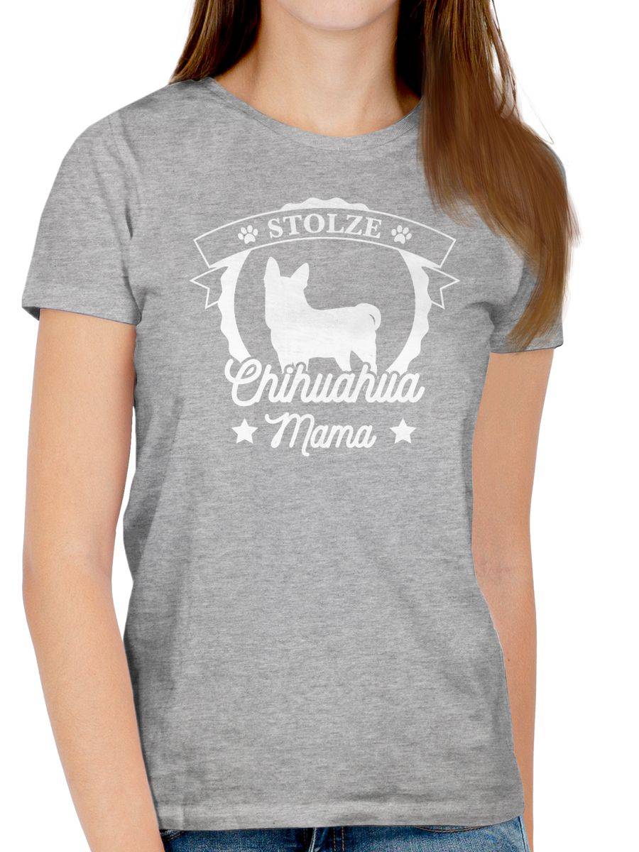 Shirtracer Stolze Chihuahua Mama Shirts & Mehr Shirtracer