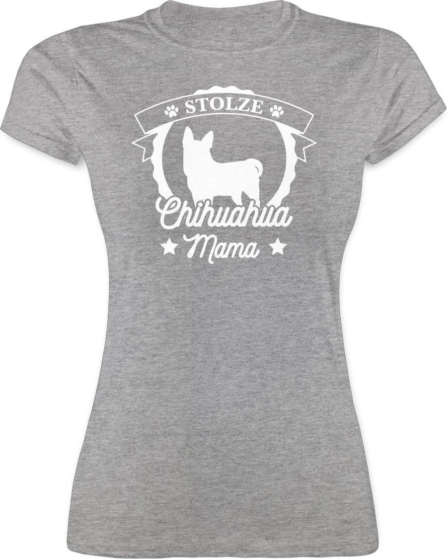 Shirtracer Stolze Chihuahua Mama Shirts & Mehr Shirtracer