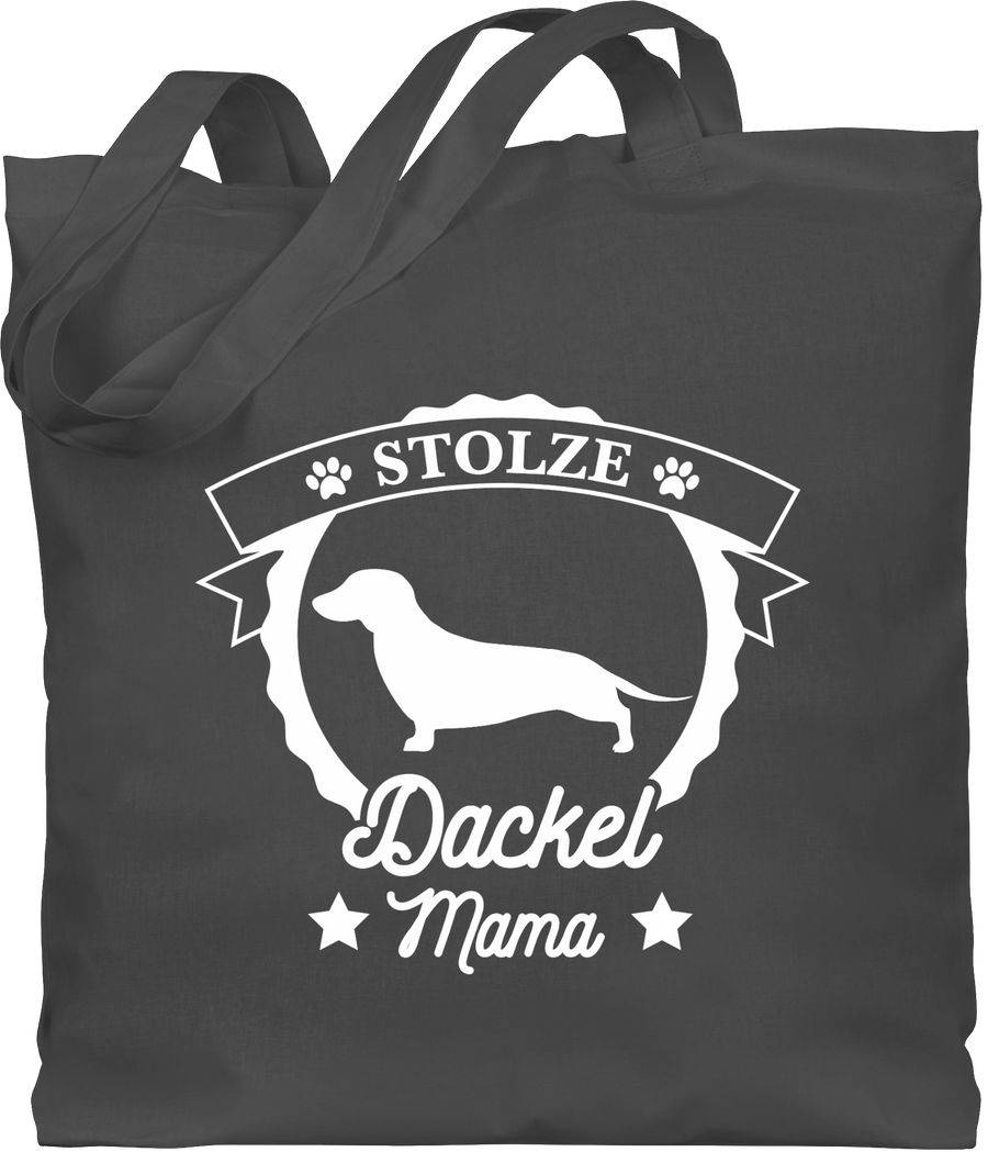 Shirtracer Stolze Dackel Mama: T-Shirt Rucksack Shirtracer