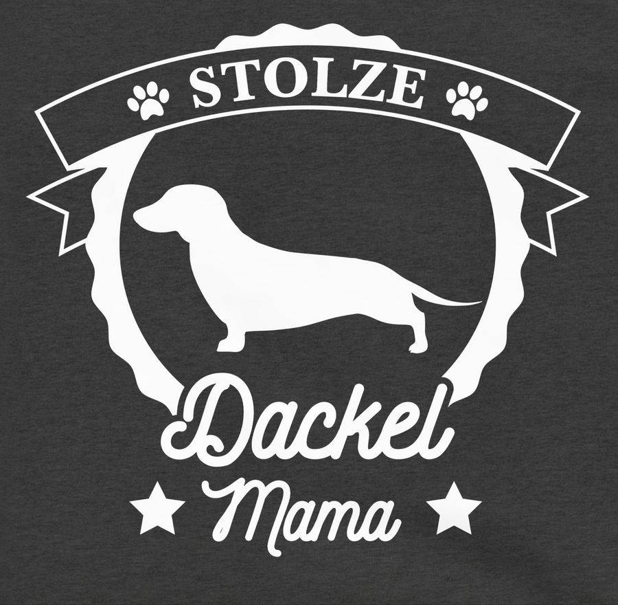 Shirtracer Stolze Dackel Mama: T-Shirt Rucksack Shirtracer