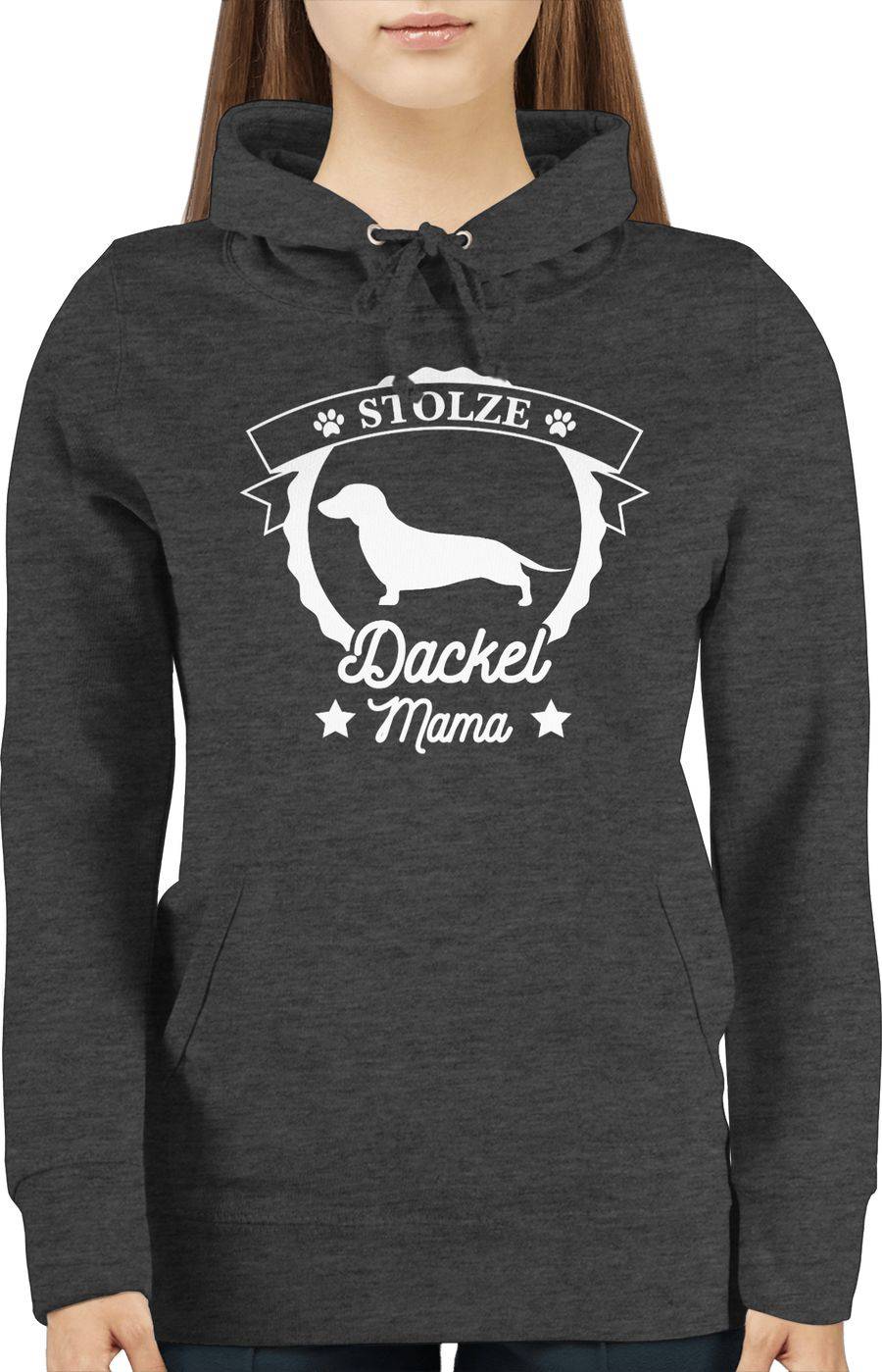 Shirtracer Stolze Dackel Mama: T-Shirt Rucksack Shirtracer
