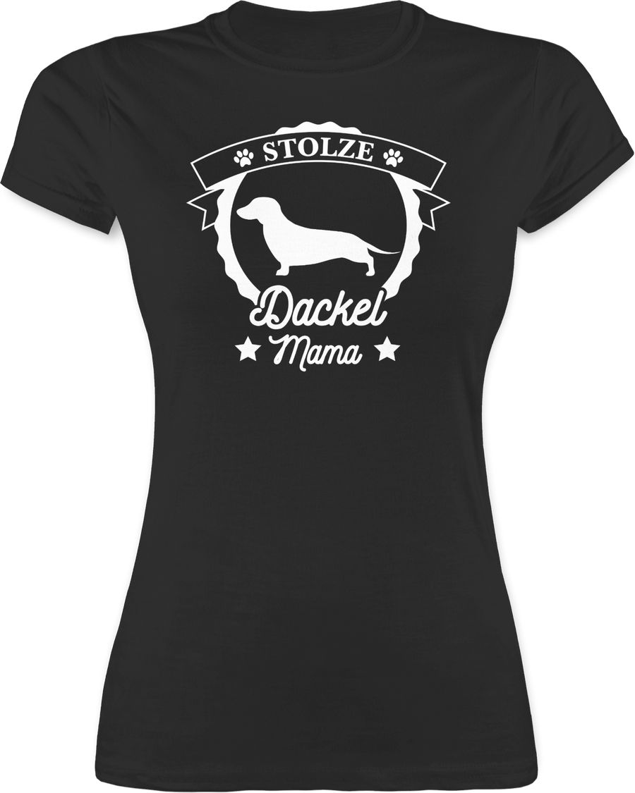 Shirtracer Stolze Dackel Mama: T-Shirt Rucksack Shirtracer