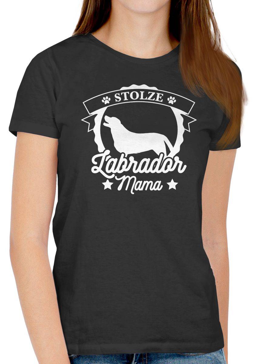 Shirtracer Stolze Labrador Mama Shirts & Mehr Shirtracer