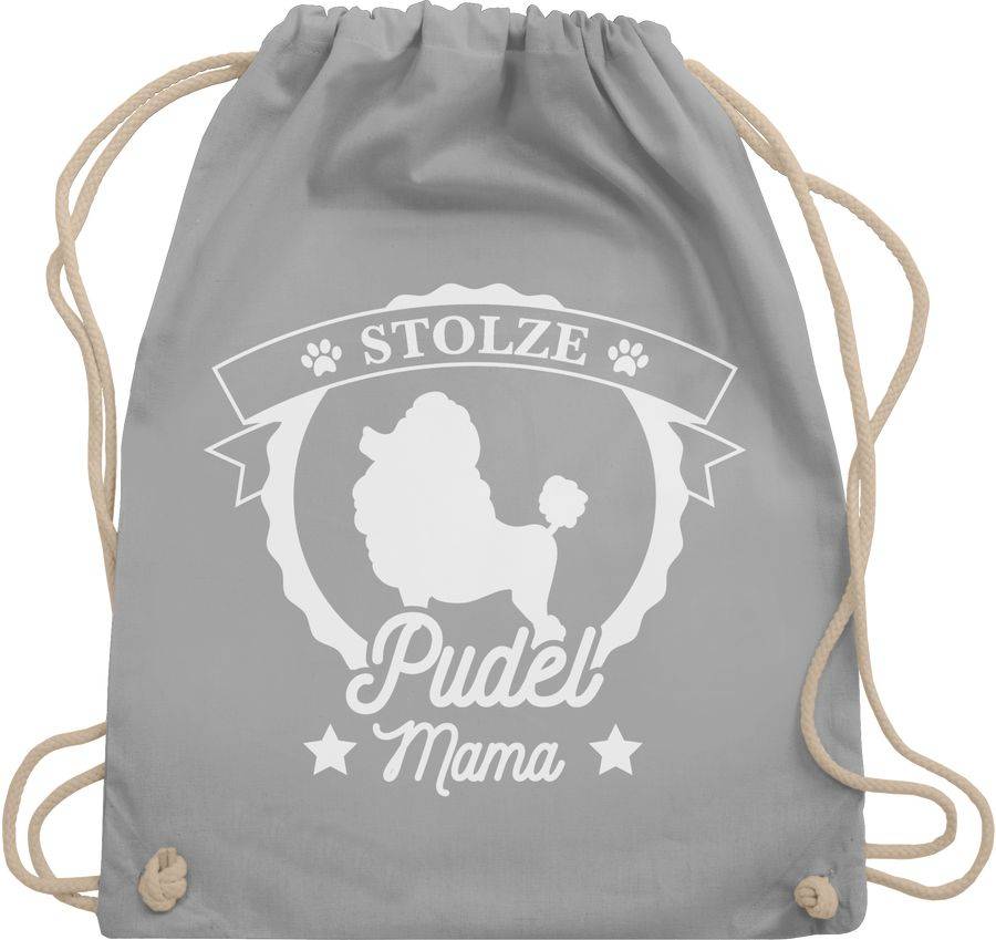 Shirtracer Stolze Pudel Mama: Tshirt Rucksack Shirtracer
